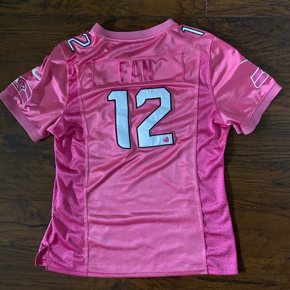 NFL Tops - Pink Seahawks Jersey